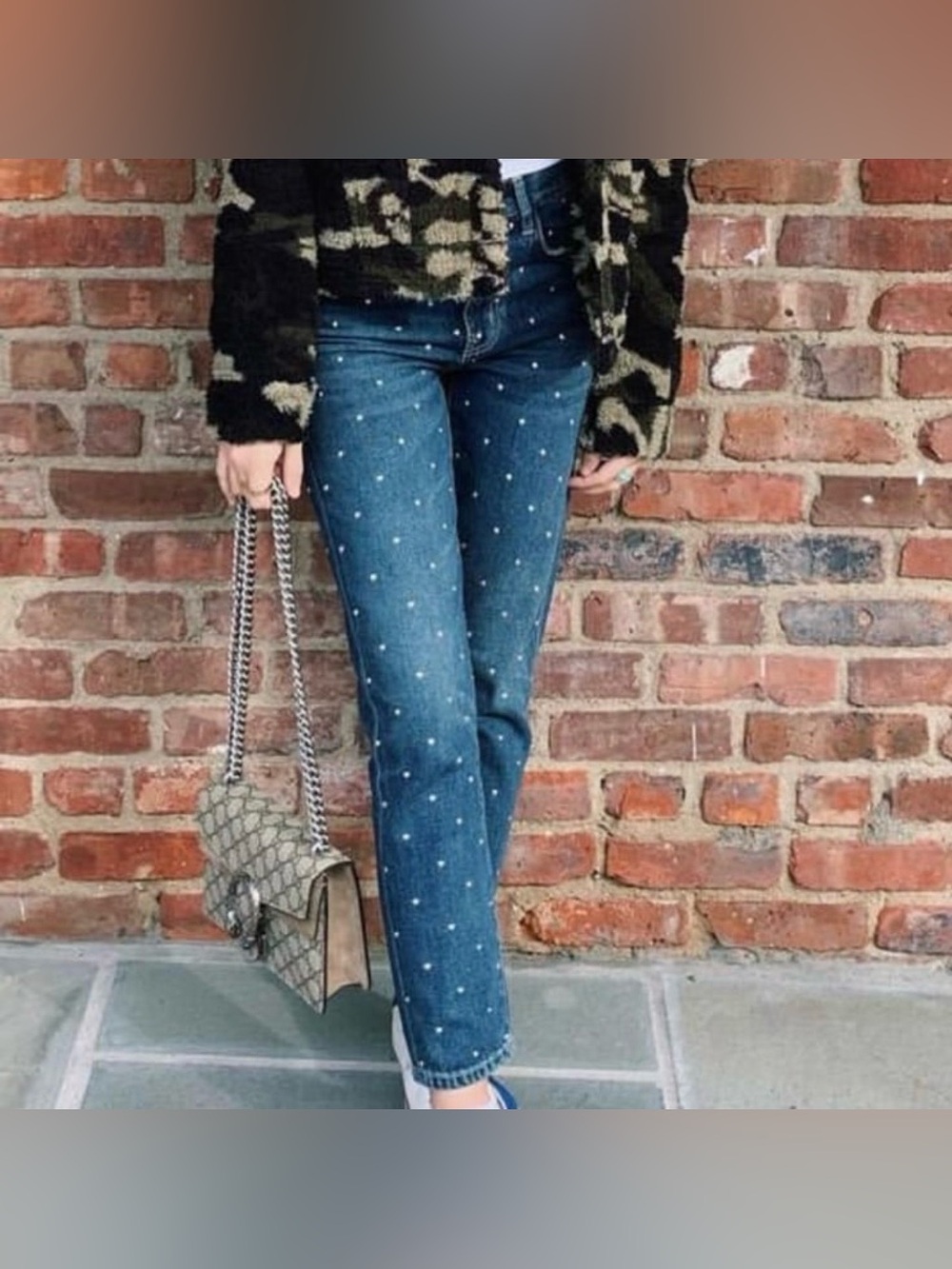 Current Elliot The Vintage Studded Jeans Size 26